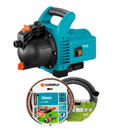 садовые насосы Gardena Насосы Classic 3000/4 - комплект садовые насосы Gardena Насосы Classic 3000/4 - комплект